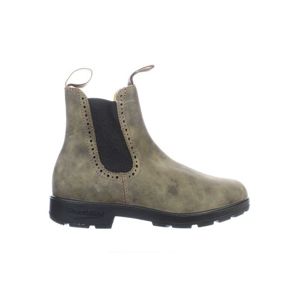 Blundstone Shoes - Blundstone Womens Bl1351 Rustic Brown Chelsea Boots Size 6.5 Medium (B, M)